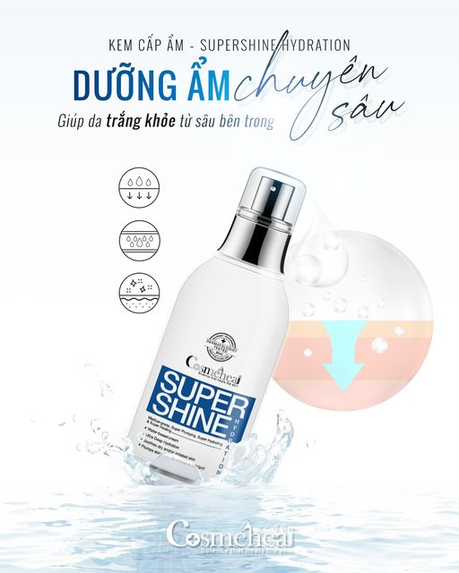 Kem cấp ẩm chuyên sâu Super Shine Hydration